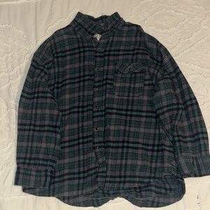 Women’s Plaid Button-Up Shirt